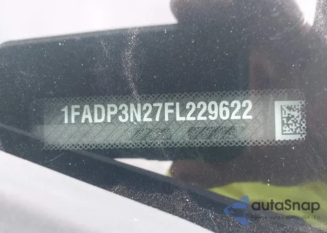 2015 Ford Focus Titanium из США, поврежденный, VIN 1FADP3N27FL229622